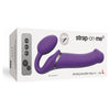 Strap-On-Me Vibrating 3 Motors Strap On L - Purple: The Ultimate Pleasure Experience for Couples - Adult Naughty Store