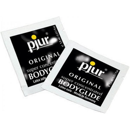 pjur ORIGINAL Silicone-Based Long-Lasting Personal Lubricant for Intimate Pleasure - Model 1.5ml Foil Packets - Unisex - Enhances Comfort and Sensuality - Skin Conditioning - Clear