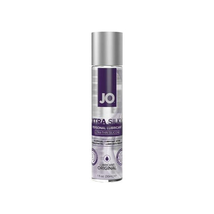 Jo Xtra Silky Silicone Personal Lubricant - Intimate Pleasure Enhancer for Long-Lasting Glide - Model X1 - Unisex - Intensify Sensations - Clear - Adult Naughty Store