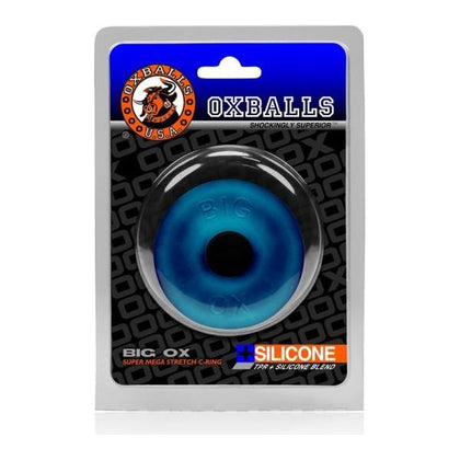 Oxballs Big Ox Cockring O-s Space Blue: Premium Silicone Thick Cockring for Enhanced Girth and Pleasure