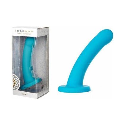 Sportsheets Nexus Hux 7-Inch Turquoise Silicone Dildo for G-Spot Pleasure