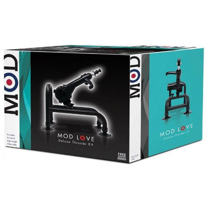 MOD Love Deluxe Thruster Machine - Powerful and Versatile Sex Toy for Intense Pleasure - Model MLD-2000 - Unisex - Ultimate Thrusting Experience - Sleek Black
