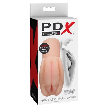 Introducing the PDX Plus Pleasure Stroker Light: The Ultimate Lifelike Pocket Pussy for Male Pleasure in a Compact Design - Adult Naughty Store