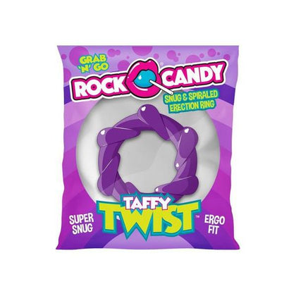 Introducing the Taffy Twist Twisted C-Ring - Model TTP-001: The Ultimate Pleasure Enhancer for All Genders!