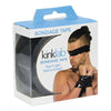 KinkLab Unisex Bondage Tape - Model BTK-200 - Black - Enhance Your Sensual Play Experience