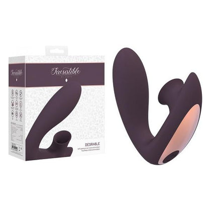 Shots Desirable Purple G-Spot Vibrator - Intense Pleasure for Women's Internal and External Stimulation