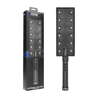 Electroshock E-Stim Paddle - Model ES-5000 - Unisex - Electro-Spanking Pleasure - Black
