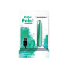 PowerBullet Rechargeable Bullet Vibrator - Pointed Tip, 10 Functions, Teal - Adult Naughty Store