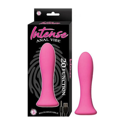 Introducing the SensaPleasure™ Intense Anal Vibe - Model SV-20P - Unleash Your Passion with Powerful Pleasure - Pink