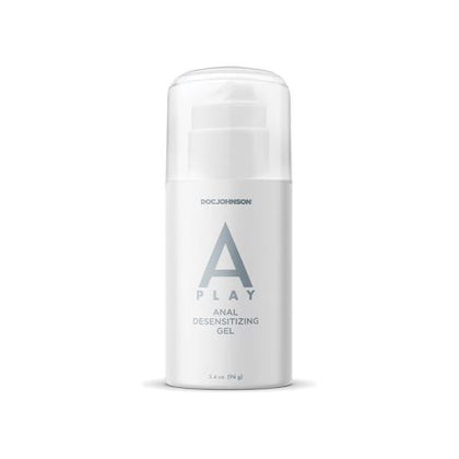 Doc Johnson A-Play Anal Desensitizing Gel 3.4 Oz - Model ADG-3.4 - Unisex Anal Pleasure - Comforting and Long-lasting - No Parabens or Sugar - Silky Smooth Formula - Clear - Adult Naughty Store