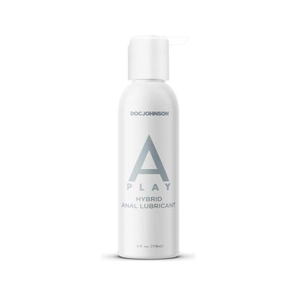 A-Play Hybrid Anal Lubricant 4 Fl. Oz. - The Perfect Blend for Effortless Anal Pleasure - Model APL-4OZ - Unisex - Enhances Pleasure and Reduces Friction - Smooth Creamy Texture - No Parabens - Adult Naughty Store