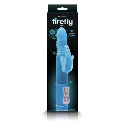 Firefly Lola Thrusting Rabbit Vibrator - Blue: The Ultimate Pleasure Experience for Women