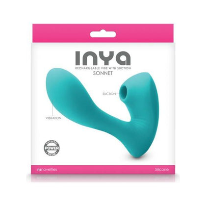 Inya Sonnet Suction Dual Stimulator Rechargeable Teal

Introducing the Inya Sonnet Suction Dual Stimulator Rechargeable Teal: The Ultimate Pleasure Powerhouse for Women - Adult Naughty Store