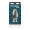 Renegade Glass Bishop Anal Plug - Clear: The Ultimate Oversized Borosilicate Glass Anal Plug for Adventurous Men and Women - Adult Naughty Store