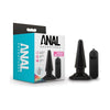 Anal Adventures Basic Vibrating Anal Pleaser - Model AVAP-B - Unisex Anal Pleasure - Black - Adult Naughty Store