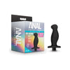 Anal Adventures Platinum- Silicone Vibrating Prostate Massager 02- Black - Adult Naughty Store