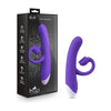 Hop - Oh Bunny - Midnight: Powerful Air Pulsation Rabbit Vibrator for Women - Model HOB-001 - Clitoral Stimulation - Deep Blue - Adult Naughty Store