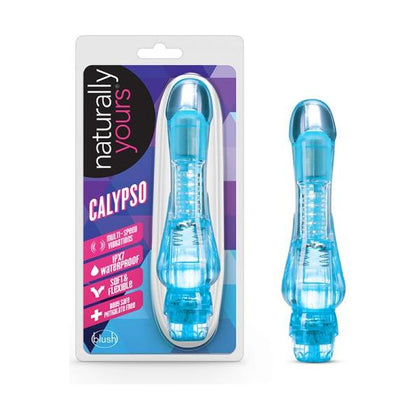 Introducing the Sensual Pleasures - Calypso Vibrator - Model C205 - For All Genders - Ultimate Pleasure - Blue