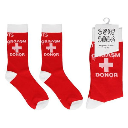 Shots Sexy Socks - Orgasm Donor M-l: Unleash Your Sensuality with Confidence