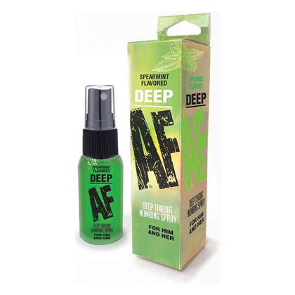 Deep Pleasure Lidocane 5% Numbing Throat Spray - Intensify Oral Pleasure with Comfort and Ease - Model DPT-500 - Unisex - Enhances Deep Throat Pleasure - Sensual Black - Adult Naughty Store