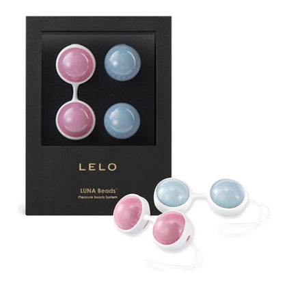 LELO Beads™: Pink-Blue - Premium Pleasure Training System for Women, Model X123, Vaginal Strengthening Kegel Exerciser