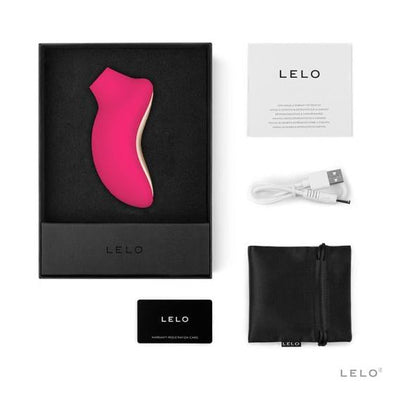 Introducing the Lelo Sona 2 Clitoral Stimulator Rechargeable - Cerise: The Ultimate Sensation for Mind-Blowing Orgasms