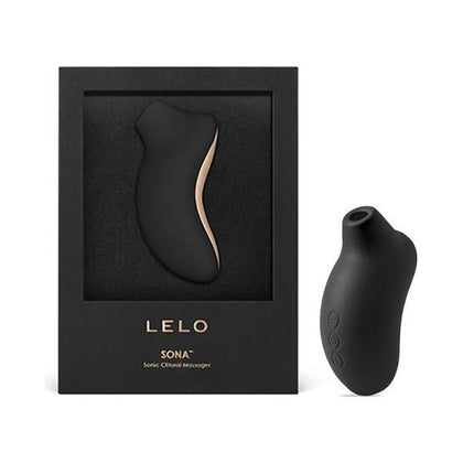 Lelo Sona Sonic Clitoral Stimulator - Model LS-1001, Women's Pleasure, Rechargeable - Black