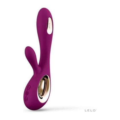 Introducing the Luxurious Lelo Soraya Wave Rabbit Massager - Model SW-1001: A Premium Pleasure Experience for Women in Deep Rose