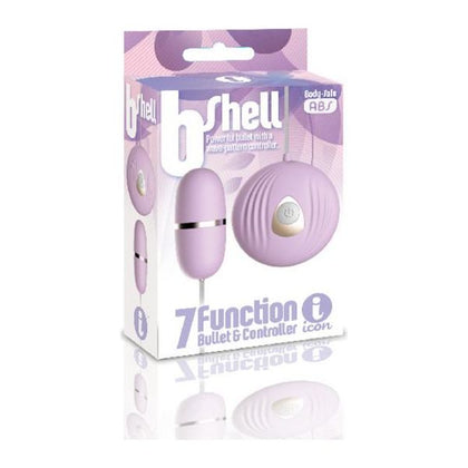 B-Shell Bullet Vibrator - Model 9's Purple, Corded Remote Control, 7 Vibration Patterns, Body-Safe TPR, Intense Pleasure for Women

Introducing the SensaShell B-9 Vibrating Bullet - The Ultim - Adult Naughty Store