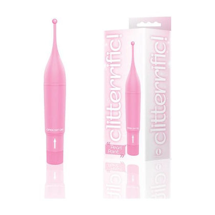 9's Clitterific! Pearl Point Clitoral Stimulator - The Ultimate Pleasure for Women - Pink