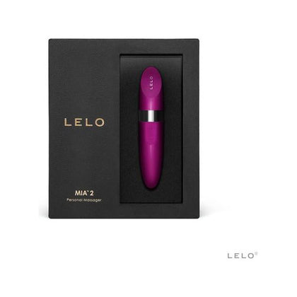 Lelo Mia 2 - Deep Rose: Luxurious USB-Rechargeable Clitoral Massager for Women, Introducing the Mia 2 Model - Your Secret Pleasure Companion