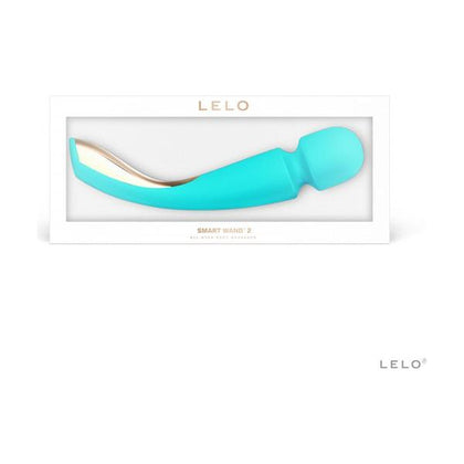 Lelo Smart Wand 2 Large - Aqua: The Ultimate Pleasure Tool for Holistic Orgasmic Experiences