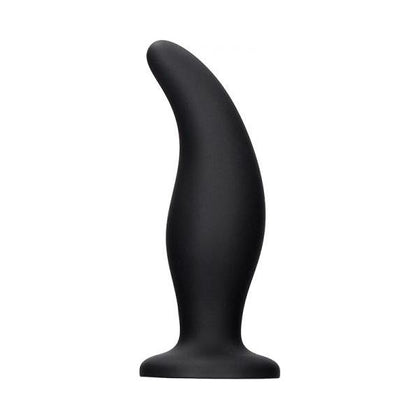Introducing the Sensation Secrets Ouch Curve Butt Plug - Model B4B, for Unforgettable Anal Pleasure in Black