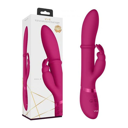 VIVE HALO Rabbit Vibrator Pink - The Ultimate Pleasure Experience - Adult Naughty Store