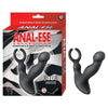 Introducing the Anal-ese Collection Scrotum & P-spot Stimulator - Black: The Ultimate Pleasure Experience for Men
