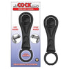 Silicone Pleasure Enhancer: Ribbed Shaft Cockring Black - Model CR-001 - Male - Intensify Your Experience! - Adult Naughty Store