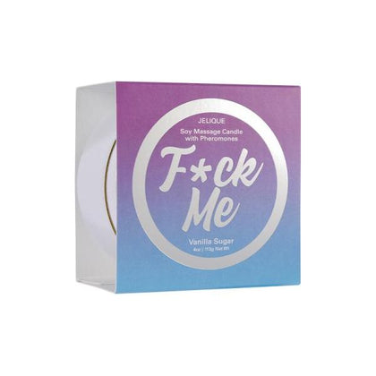 Introducing the Sensual Aromas F*ck Me Pheromone Massage Candle - Vanilla Sugar 4 Oz-113 G: A Captivating Blend of Scented Soy Massage Oil and Irresistible Pheromones - Adult Naughty Store