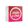 Introducing the Sensual Pleasures Netflix & Chill Massage Candle - Berry Yummy 4 Oz-113 G - Adult Naughty Store