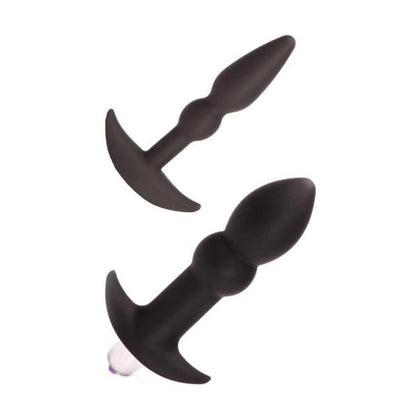 Tantus Perfect Plug Kit - Black: The Ultimate Anal Exploration Set for Unparalleled Pleasure - Adult Naughty Store