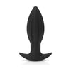 Tantus Juice - Black: Premium Silicone Textured Anal Plug for Extended Wear (Model: JU1001), Unisex Pleasure, Black Color - Adult Naughty Store