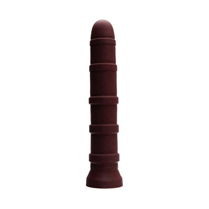 Tantus Cisco Firm - Oxblood Silicone Dildo for Intense Pleasure - Model C1 - Unisex - Full-Length Waves of Sensation - Deep Red Color