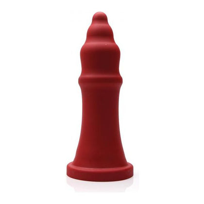Tantus The Queen - Red: Luxurious Silicone G-Spot Dildo for Expert Pleasure Seekers