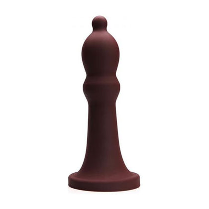 Tantus Bishop Firm Silicone Dildo - Model B-1001 - Intense Pleasure for All Genders - Oxblood - Adult Naughty Store