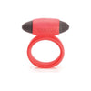 Tantus Super Soft Vibrating Ring - Red: The Ultimate Pleasure Enhancer for Couples