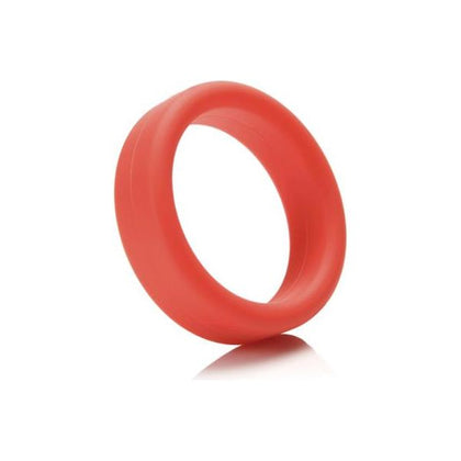 Tantus Super Soft Silicone C-Ring - Model X1 - Red - Enhance Your Pleasure and Extend Your Climax Time
