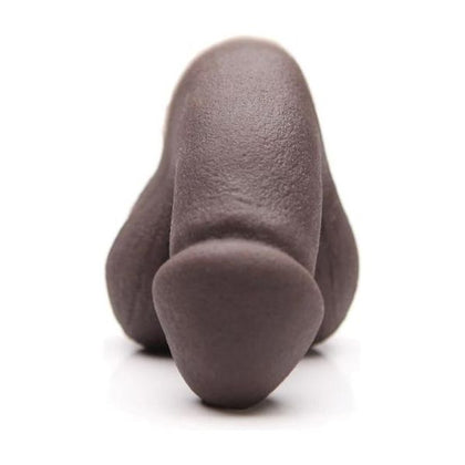 Tantus On The Go Silicone Packer - Mocha - Realistic Ultra Premium Silicone Bulge for Casual Comfort - Model TGSPP-001 - Unisex - Natural Look and Feel - Size: Head Diameter: 1.3