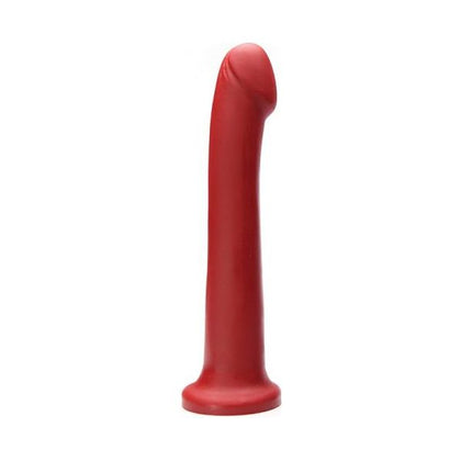 Tantus Hook - True Blood Red: Premium Silicone G/P Spot Dildo for Intense Pleasure - Model TH-2001 - Unisex - Vaginal and Anal Play