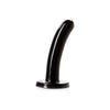 Tantus Silk Medium Silicone Dildo - Model S3M - Unisex Anal and Vaginal Pleasure - Black - Adult Naughty Store