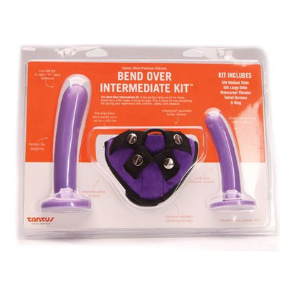 Tantus Bend Over Intermediate Harness Kit - Purple Haze: The Ultimate Strap-On Pleasure Experience for All Genders - Adult Naughty Store