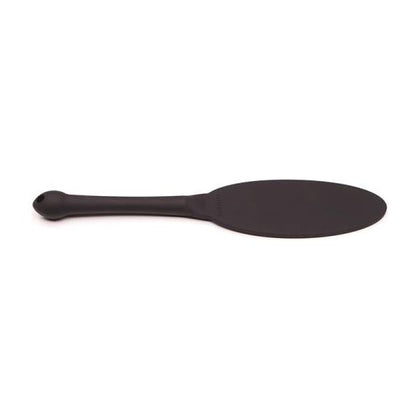Tantus Gen Paddle - Versatile Silicone Impact Toy for Precise Genital Play - Model: Gen Paddle 7 - Unisex - Intimate Pleasure - Black